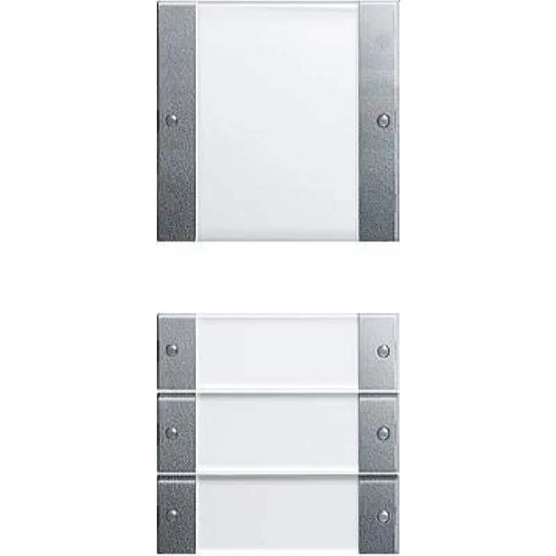 Gira Set 0213426 4fach BSF System 55 Klar/F. Alu