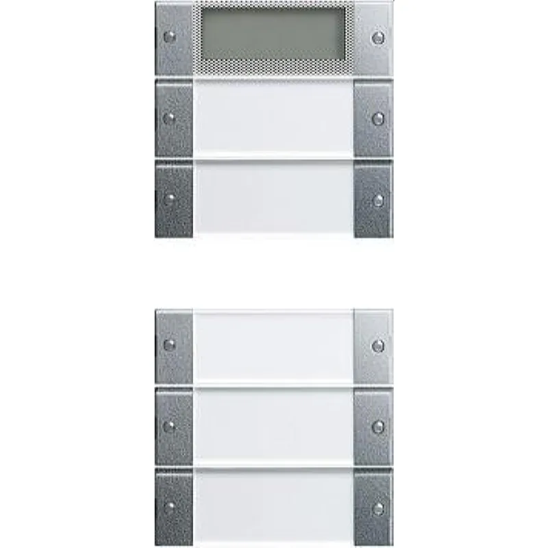 Gira Set 214526 5fach Plus BSF System 55 Klar/Alu