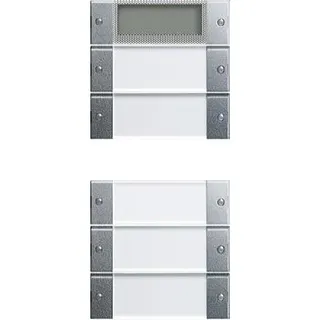 Gira Set 214526 5fach Plus BSF System 55 Klar/Alu