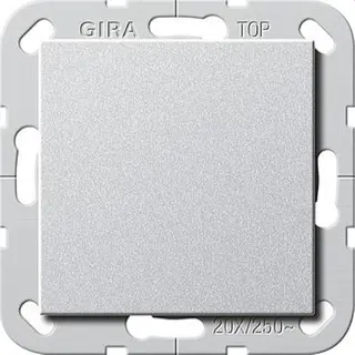 Gira Wippschalter 283626 Aus 20 A System 55 Farbe Alu