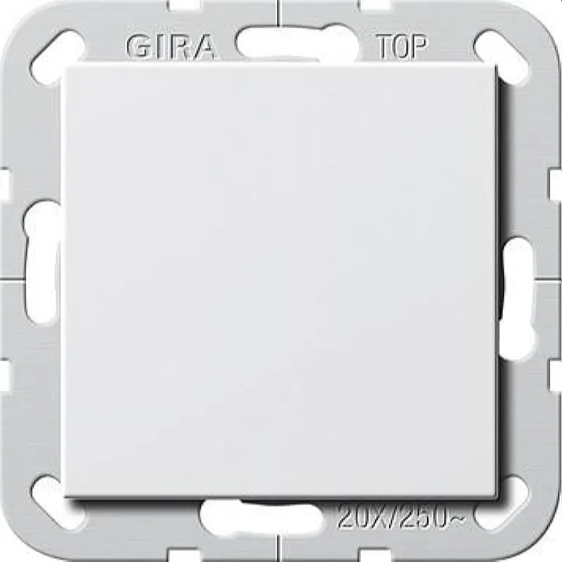 Gira Wippschalter 283603 Aus 20 A System 55 reinweiss