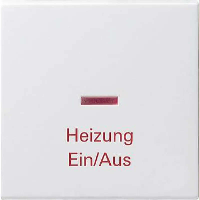 Gira Wippe 067827 Kontroll Heizung System 55 rw m