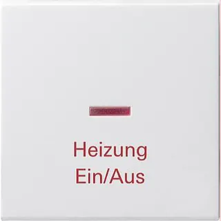 Gira Wippe 067827 Kontroll Heizung System 55 rw m