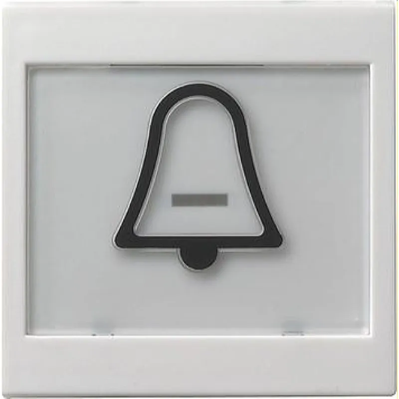 Gira Wippe 021703 abtastbar Symbol Klingel Sys55 rw