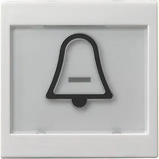 Gira Wippe 021727 abtastb Symbol Klingel Sys55 rw m