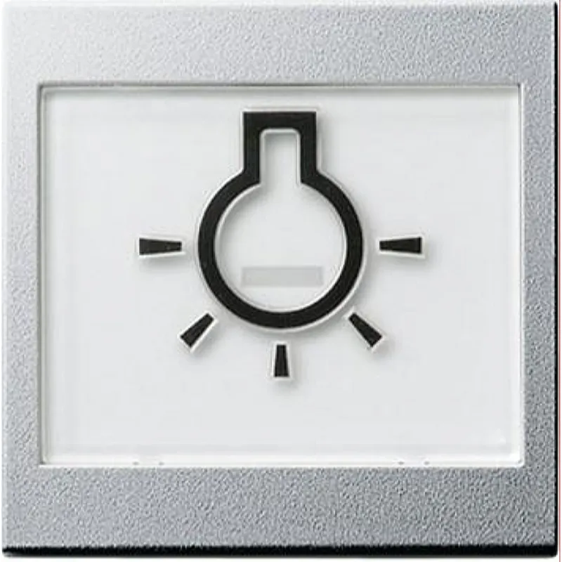 Gira Wippe 021626 abtastbar Symbol Licht Sys55 Alu