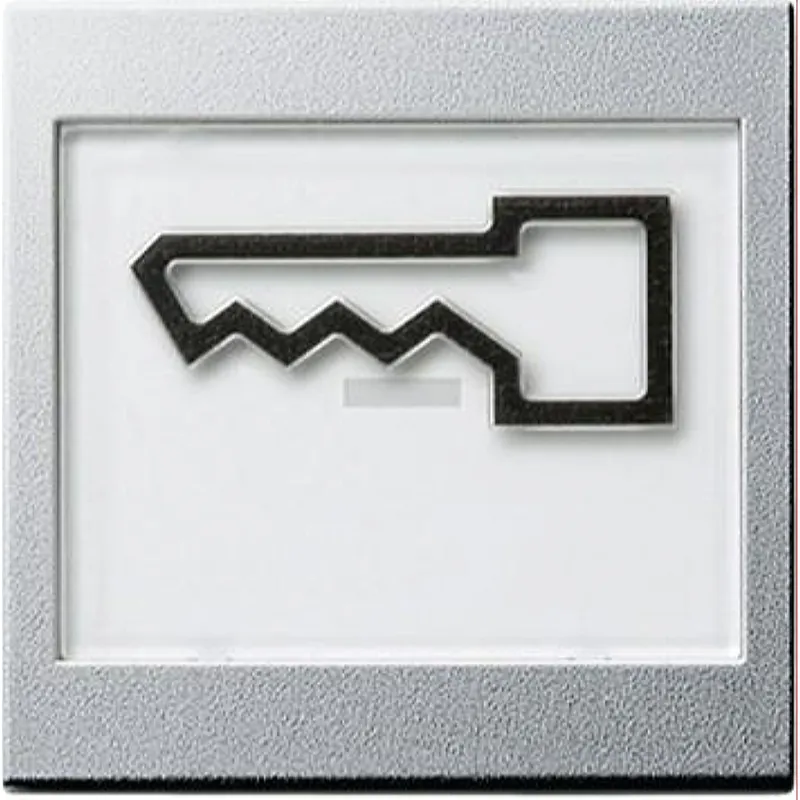 Gira Wippe 021826 abtastbar Symbol Tuer Sys55 Alu