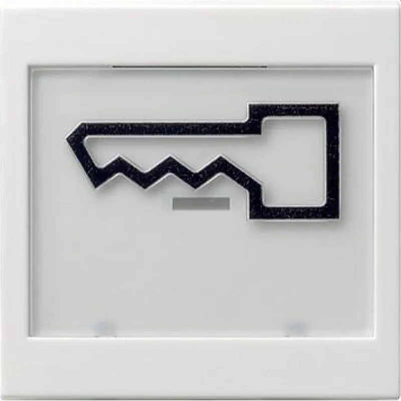 Gira Wippe 021827 abtastb Symbol Tuer Sys55 rw matt