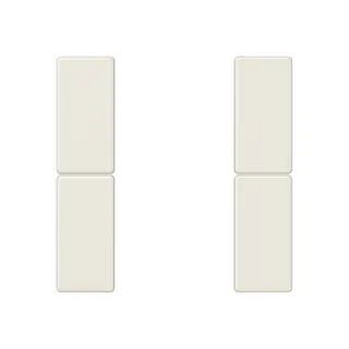 Jung Tastensatz 2fach, F50, Serie AS, weiß A502TSA