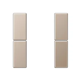 Jung Tastensatz 2fach, F50, Serie A, champagner A502TSACH