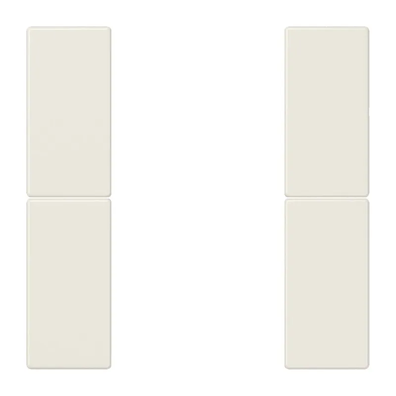 Jung Tastensatz 2fach, F50, Serie LS, weiß LS502TSA