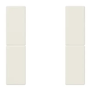 Jung Tastensatz 2fach, F50, Serie LS, weiß LS502TSA