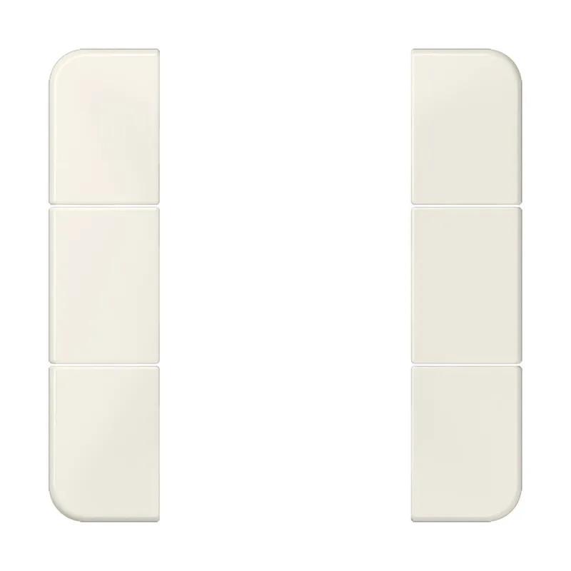 Jung Tastensatz 3fach, F50, Serie CD, weiß CD503TSA