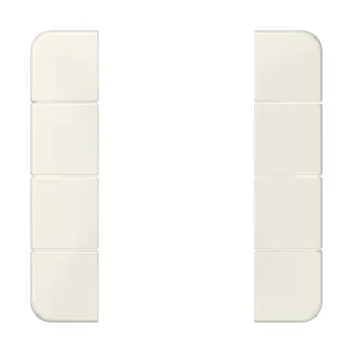 Jung Tastensatz 4fach, F50, Serie CD, weiß CD504TSA