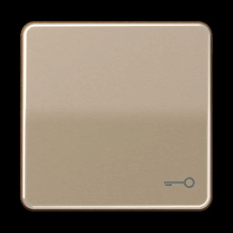 Jung Wippe, Symbol Tür, Aluminium eloxiert, Serie CD, gold-bronze CD590TGB