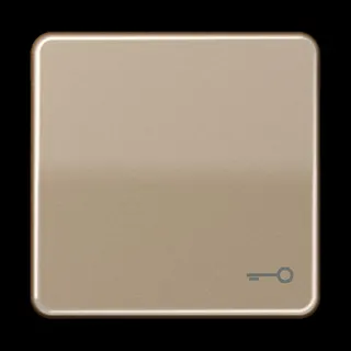 Jung Wippe, Symbol Tür, Aluminium eloxiert, Serie CD, gold-bronze CD590TGB