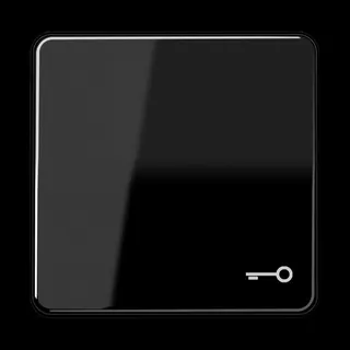 Jung Wippe, Symbol Tür, Duroplast, Serie CD, schwarz CD590TSW