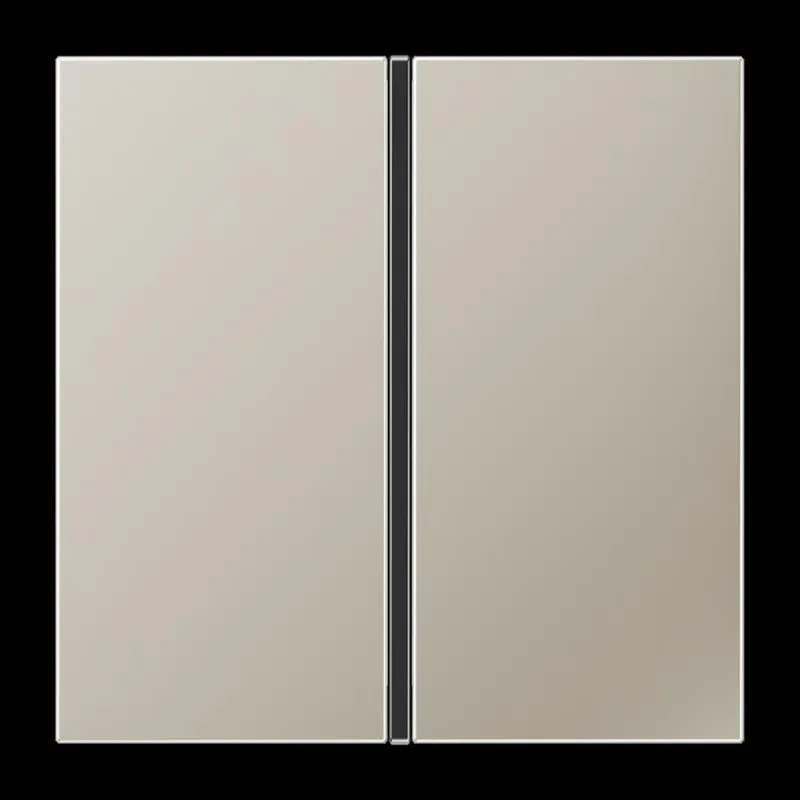 Jung Tastensatz 1fach, F40, Serie LS, Edelstahl ES2401TSA