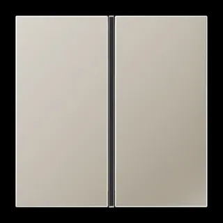 Jung Tastensatz 1fach, F40, Serie LS, Edelstahl ES2401TSA