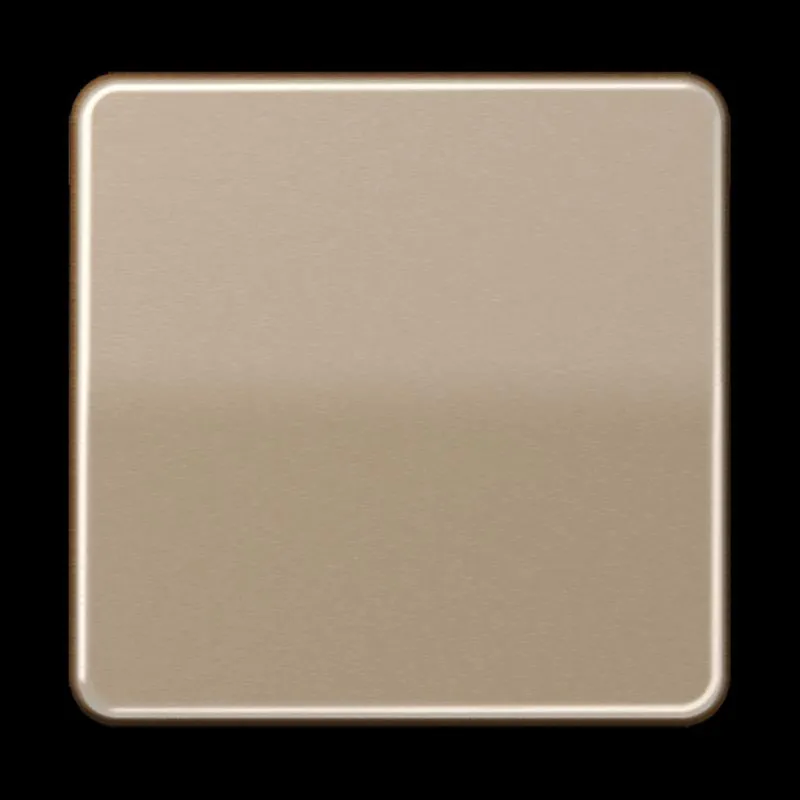 Jung Wippe 1fach, Aluminium eloxiert, Serie CD, gold-bronze CD590GB