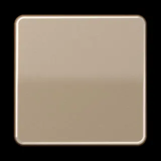 Jung Wippe 1fach, Aluminium eloxiert, Serie CD, gold-bronze CD590GB
