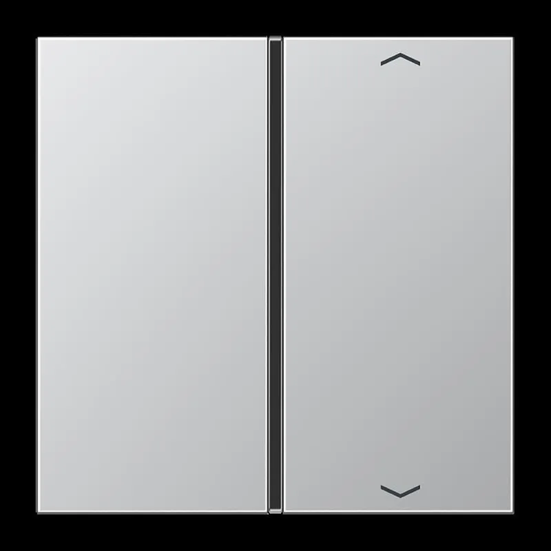 Jung Taste 1fach, mit Pfeilsymbolen, F40, Serie LS, Aluminium AL2401TSAP