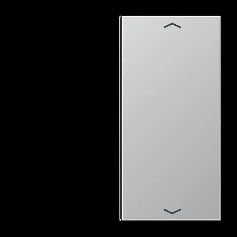 Jung Taste 2fach, mit Pfeilsymbolen, F40, Serie LS, Aluminium AL2402TSAP