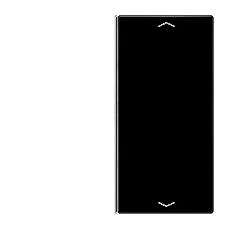 Jung Taste 2fach, mit Pfeilsymbolen, F40, Serie LS, schwarz LS402TSAPSW