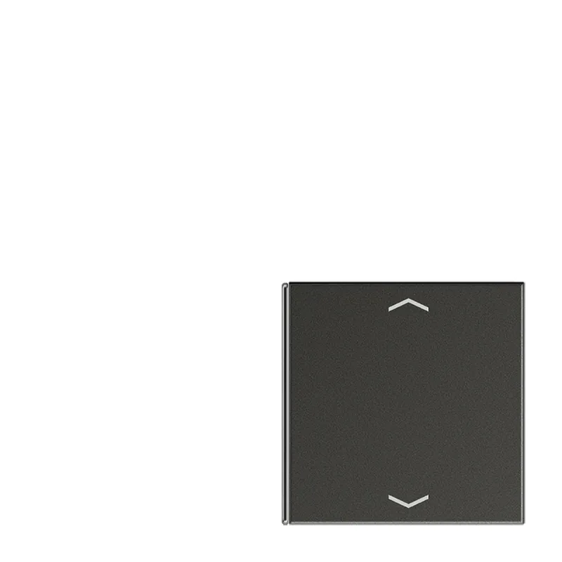 Jung Taste 4fach, 1+4, mit Pfeilsymbolen, F40, Serie LS, anthrazit (lackiertes Aluminium) AL2404TSAPAN14