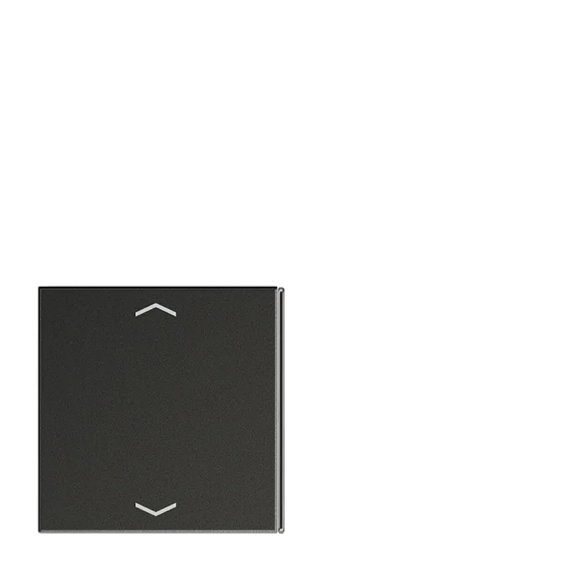Jung Taste 4fach, 2+3, mit Pfeilsymbolen, F40, Serie LS, anthrazit (lackiertes Aluminium) AL2404TSAPAN23