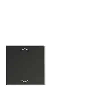 Jung Taste 4fach, 2+3, mit Pfeilsymbolen, F40, Serie LS, anthrazit (lackiertes Aluminium) AL2404TSAPAN23