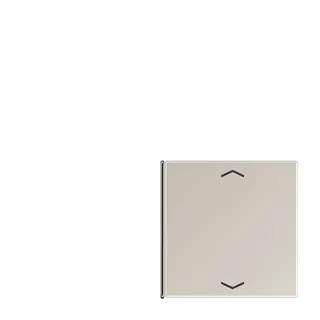 Jung Taste 4fach, 1+4, mit Pfeilsymbolen, F40, Serie LS, Edelstahl ES2404TSAP14