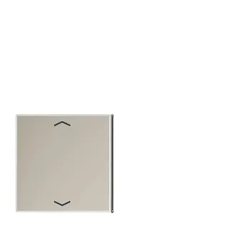 Jung Taste 4fach, 2+3, mit Pfeilsymbolen, F40, Serie LS, Edelstahl ES2404TSAP23