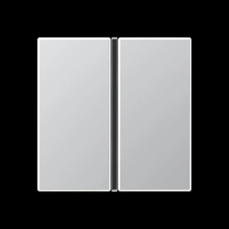 Jung Tastensatz 1fach, F40, Serie A, aluminium A401TSAAL