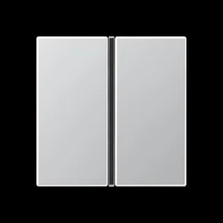 Jung Tastensatz 1fach, F40, Serie A, aluminium A401TSAAL
