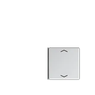 Jung Taste 4fach, 1+4, mit Pfeilsymbolen, F40, Serie A, aluminium A404TSAPAL14