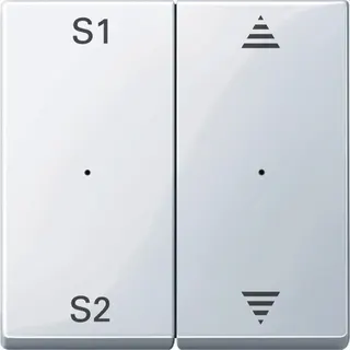 Merten Serienwippe MEG5227-0325 2fach aktivweiss glaenzend