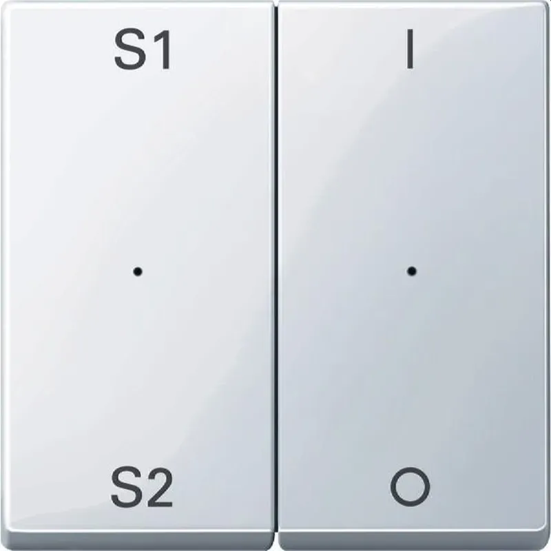 Merten Serienwippe MEG5228-0325 2fach aktivweiss glaenzend