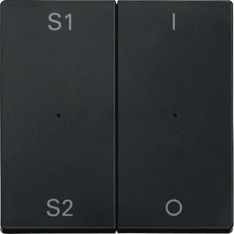 Merten Serienwippe MEG5228-0414 2fach anthrazit