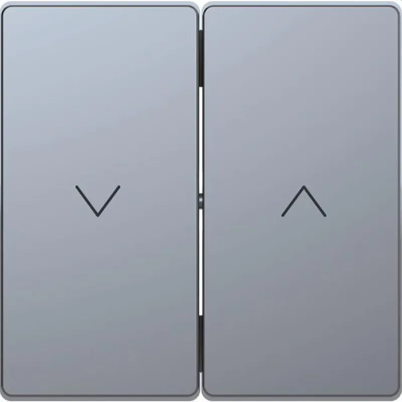 Merten Wippe Edelstahl System Design