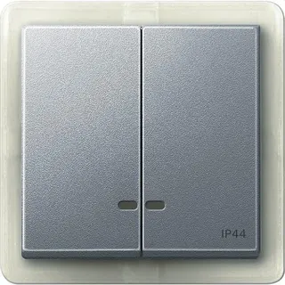 Merten Serienwippe MEG3424-0460 IP44 aluminium System M