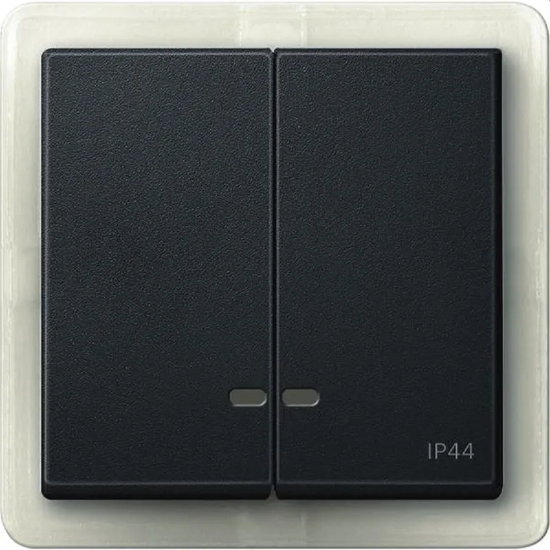 Merten Serienwippe MEG3424-0414 IP44 anthrazit System M