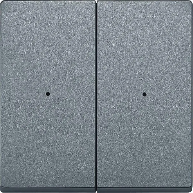Merten Serienwippe MEG5220-0460 2fach aluminium