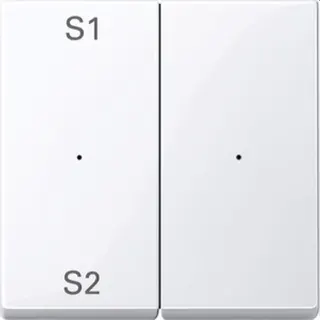 Merten Serienwippe MEG5226-0325 2fach aktivweiss glaenzend