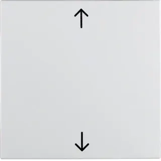 Berker Wippe M316201919 Symbol Pfeil polarweiss matt