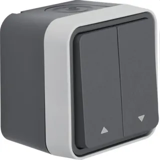 Berker Jalousietaster M3mit Wippe W.1 grau