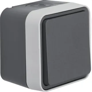 Berker Taster M3Schliesser W.1 grau