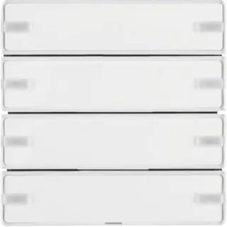 Berker Tastsensor M34fach Komfort Q.x polarweiss samt