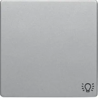 Berker Wippe M3Symbol Licht Q1/Q3 alu samt lackiert