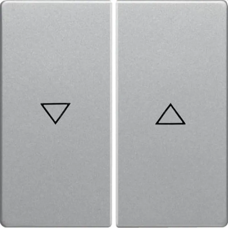 Berker Wippe M3Symbol Pfeil Q1/Q3 alu samt lackiert